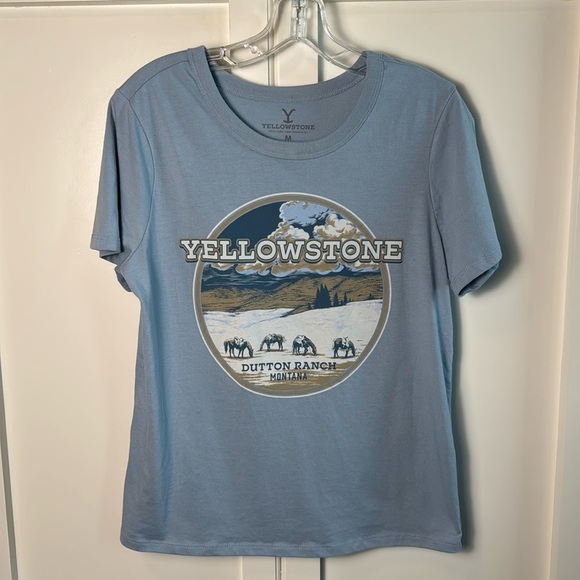 Yellowstone Dutton Ranch Montana short sleeve tshirt - Picture 1 of 7
